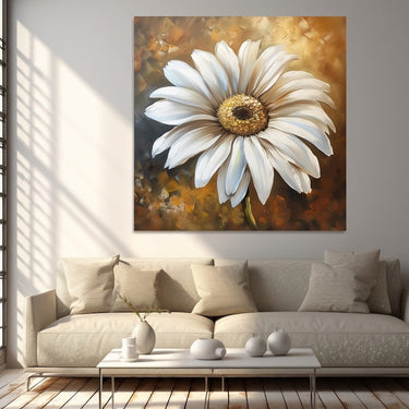 3D Flower Canvas